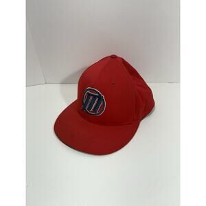 Minnesota Twins Hat Cap Red Evoshield Low Profile Fitted Cap Size L/XL